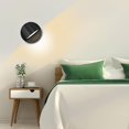 thumbnail image 3 of Lámpara de pared moderna Lámpara de cama LED Lámpara de lectura 350 Swivel Nordic, 3 of 5
