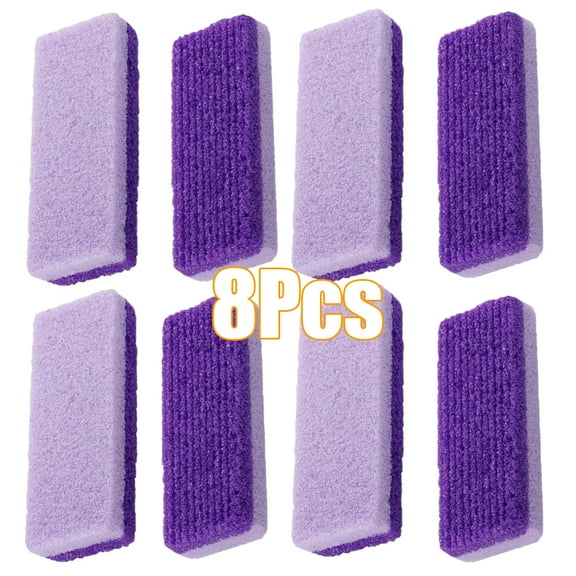 Zhaomeidaxi 8Pcs Salon Foot Pumice and Scrubber for Feet and Heels Callus and Dead Skins, Safely and Easily eliminate Callus and Rough Heels