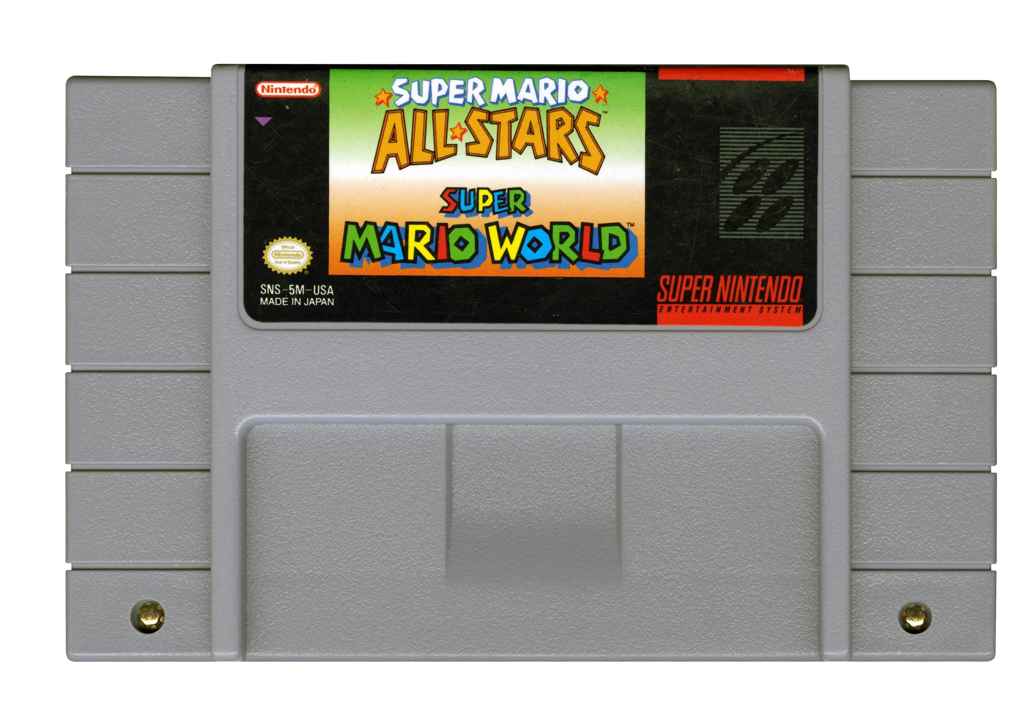 Moretón complicaciones entregar Super Mario All-Stars - SNES - with Super Mario World - Walmart.com