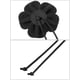 thumbnail image 3 of Cinturón de Cintura de Flor para Mujeres de Cuero PU, Cinturón Floral Boho Delgado, Negro, Talla Única, 3 of 6