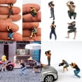 thumbnail image 4 of Paquete de 4 1:87 strucción de Fotógrafo para Decoración de Escritorio Siku Yotijar figura de peope en miniatura, 4 of 10