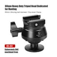 thumbnail image 2 of SUNWAYFOTO IB-60 Inverted Ball Head for Hunting Tripod,Load 55lb(25KG), 2 of 9