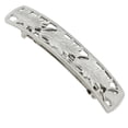 thumbnail image 3 of 1928 Jewelry Women's Rectangular Floral Bar Hair Barrette, (1 Pcs), 3 of 4