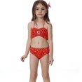 thumbnail image 4 of Girls Mermaid Tail Swimsuit Bikini Set Swimwear Swimming Costume Bathing, 4 of 5