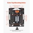 thumbnail image 4 of VEVOR Universal Seat Suspension Kit without Slider Track Fits Lawn Mower Tractor, 4 of 9