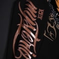 thumbnail image 5 of Men's Civil Regime  Black Rey Mysterio Oro Full-Zip Hoodie, 5 of 7