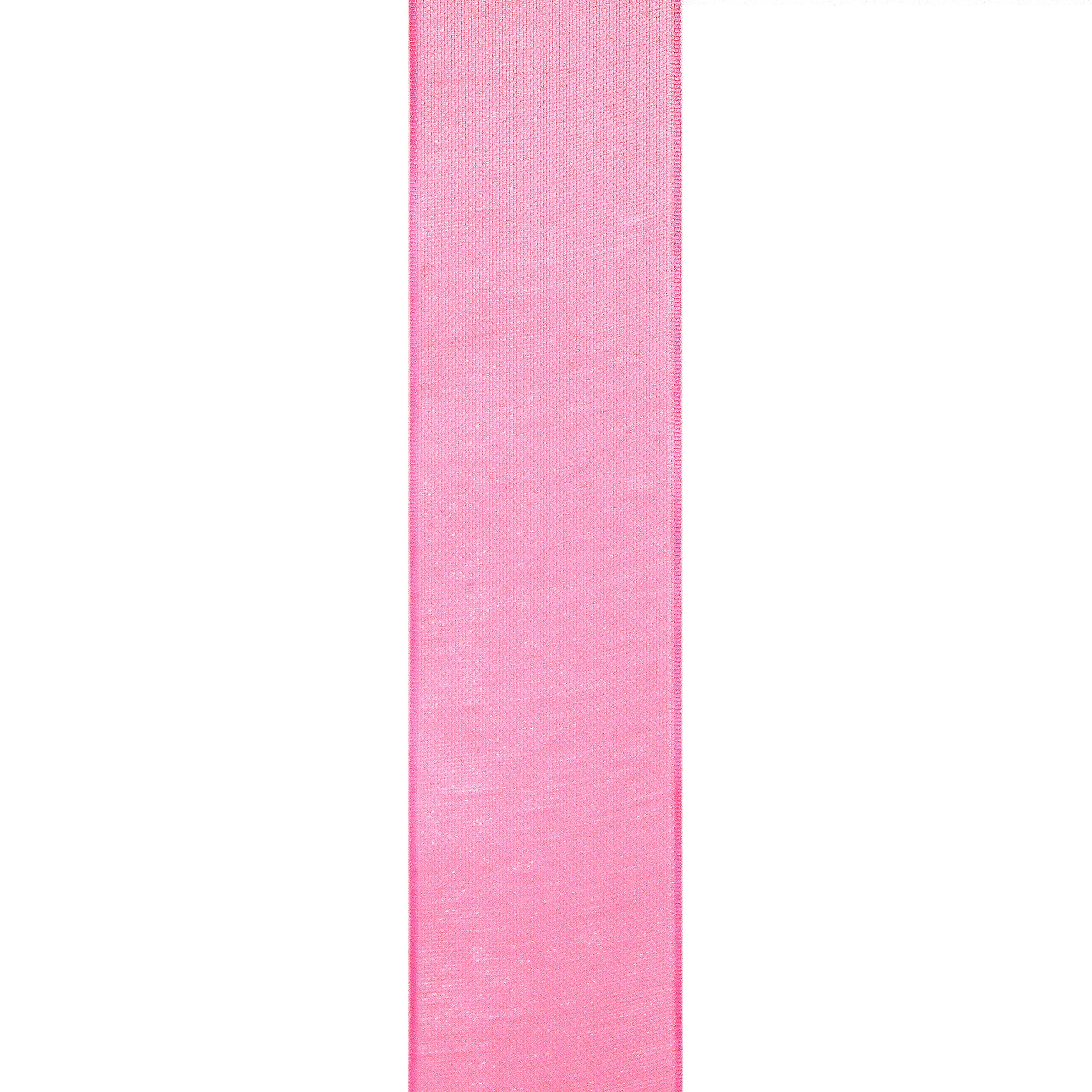 4 Rolls Organza Ribbon, Pink Chiffon Ribbon For Acsergery Gift Wrapping,  Sheer Ribbon Gift