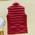 thumbnail image 5 of Women Autumn Winter Ultra Light Duck Down Vest Slim Sleeveless Zip up Jacket Warm Puffer Waistcoat, 5 of 5