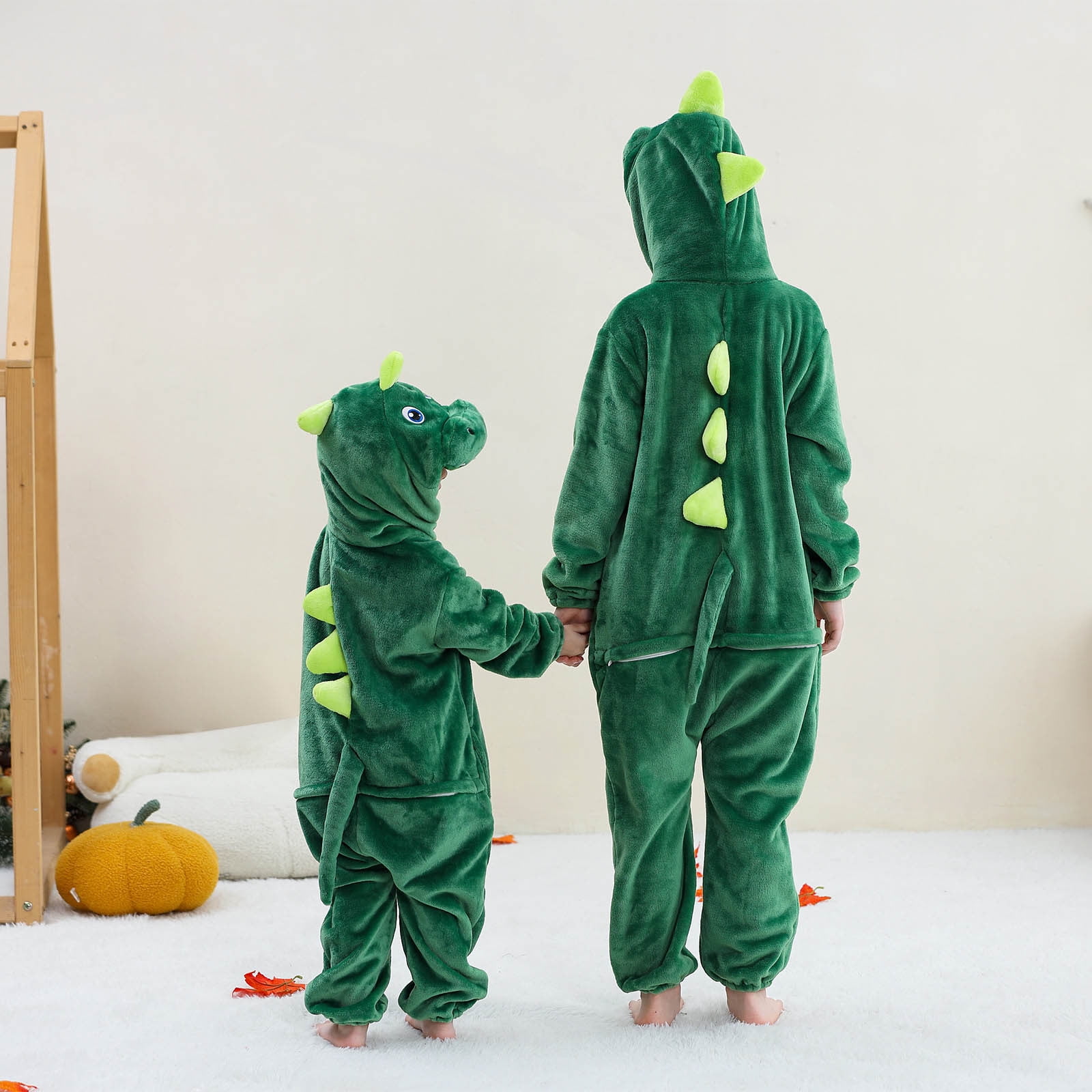 Ahuyic Toddler Kids Casual Rompers, Autumns And Winters Kids Long Sleeved JumpSuit,Toddler Boys And Girls Cute Printing Casual Romper Long Sleeve Hooded Jumpsuit Cute Flannel Clothes