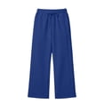thumbnail image 4 of Livrdious Wide Leg Sweatpants Women High Waisted Drawstring Baggy Sweat Pants with Pockets, Womens Casual Lounge Pants, 30'' Inseam, 4 of 6
