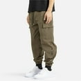 thumbnail image 2 of Zylarhe Casual Pants for Men Mens Hiking Pants Lightweight Cargo Pants Men Twill Stretch Relaxed Fit Flat Front Pant Big Tall Pants, 2 of 6