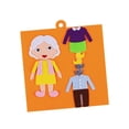thumbnail image 3 of figatia Baby Activities Books Basic Skill Early Development Soft Fabric for Kids Holiday Grandmother, 3 of 7