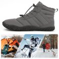 thumbnail image 1 of Botas Nieve Invierno Zapatos Escalada Antideslizantes Engrosados ​​para Hombres Y Mujeres (Gris 38), 1 of 9