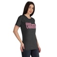 thumbnail image 2 of Inkmeso Good Vibes Only Graphic Tshirt Short Sleeve Women Cotton Tee Casual, 2 of 8