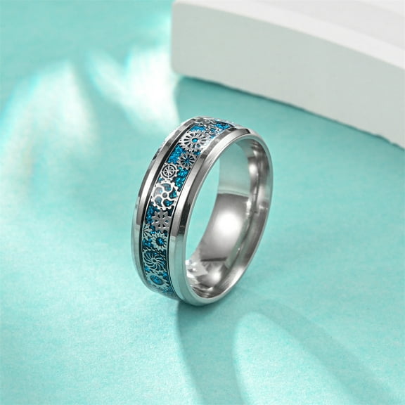 Unique Punk Style Gear Ring