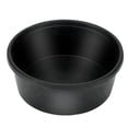 thumbnail image 4 of 现货供应橡胶桶饲料盆 黑色橡胶塑料狗碗 圆形宠物喂食盆 4QT 4L, 4 of 8