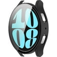 thumbnail image 2 of GFDYREE Compatible with Samsung Galaxy Watch 6 40mm / Watch 6 44mm Case, Full Coverage Screen Protector Hard PC Tempered Glass Anti-Scratch Bumper Shell Protective Cover for Galaxy Watch 6 4, 2 of 7