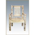 thumbnail image 2 of Montana Woodworks MWCASCNVWILD Montana Collection Captains Chair Lacquered Upholstered Seat Wildlife, 2 of 5