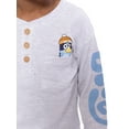 thumbnail image 5 of Bluey Toddler Boys Holiday Thermal Henley Shirt with Long Sleeves, Sizes 12M-5T, 5 of 9