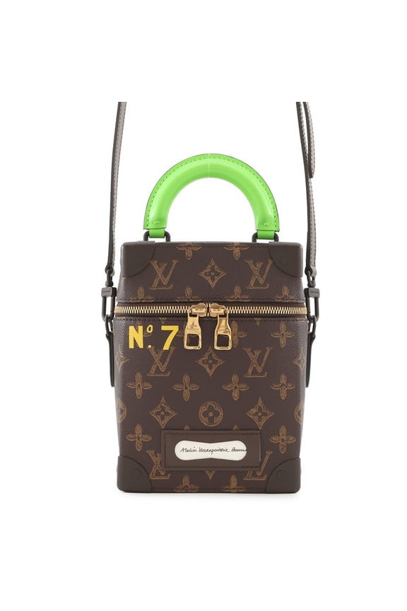 Pre-Owned Louis Vuitton Monogram Vertical Box Trunk M59664 Handbag, Virgil Abloh... (Good)