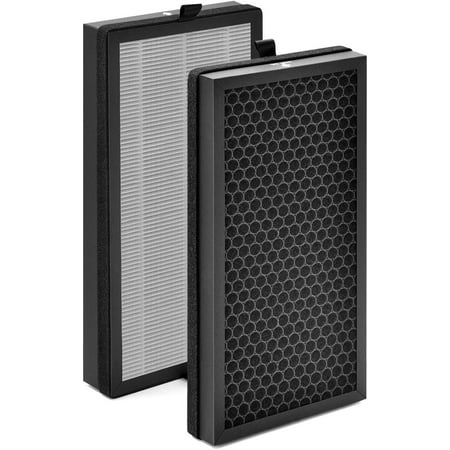 

[2-Pack] Kf310 True Hepa Filter Replacement Compatible With Kenmore 1500E Series Pm3020 Air Puri-Fier Part# Kf310 H13 Ture Hepa For Home Clear Activated Carbon For Smoke Odors