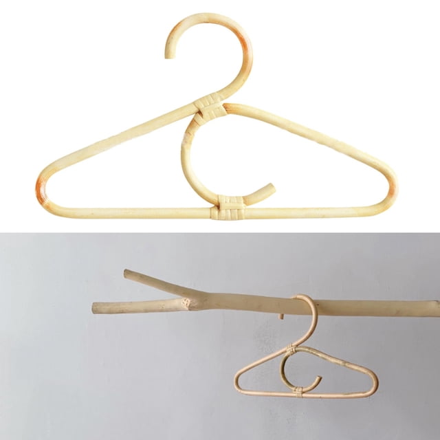 Organizador de colgador de ropa de ratán, ropa para y , adultos, mujeres, hombres, ropa de , Tops, trajes de exhibición, pantalones, C BLESIY Percha para traje