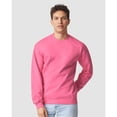 thumbnail image 4 of Gildan B24060306 Softstyle Midweight Crewneck Sweatshirt, Pink Lemonade - Extra Large, 4 of 4