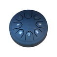 thumbnail image 2 of GFHFHITJ Chopper 4.5 Inch 8 Notes Steel Tongue Drum Adult's Hand Drum Instrument Clean Clear Ethereals Sounds, 2 of 2