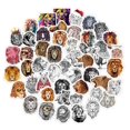 thumbnail image 1 of 50 Pack of Stickers - Lion multicolour, 1 of 5