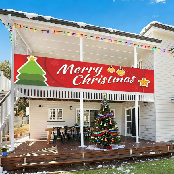 Christmas Banners Christmas Banners Background Banners Happy Parties Christmas Decorations Atmospheres Decorations Festive Yard Flags