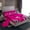 Pink, variant on Feelyou Fashion Pink Guitar Twin Sheet Sets, Piano Musical Note Bedding, 3-Piece