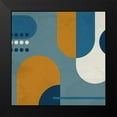 thumbnail image 2 of Allen, Kimberly 20x20 Black Modern Framed Museum Art Print Titled - In Blue 1, 2 of 5