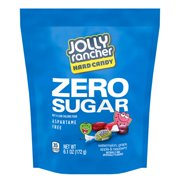 2 Pack JOLLY RANCHER Zero Sugar Assorted Fruit Flavored Hard Candy Bag