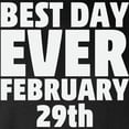 thumbnail image 3 of CafePress - Best Day Ever February 29Th Long Sleeve T Shirt - Long Sleeve Dark T-Shirt, 3 of 4