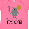 thumbnail image 4 of Inktastic 1st Birthday Woodland Bear 1 Year Old Boys or Girls Baby Bodysuit, 4 of 5