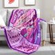 thumbnail image 3 of LHSHID Mom Blankets from Daughter My Amazing Mom Blanket for Mother with Many Moved Words Thanksgiving Christmas Bday Mothers Day Presents for Mom Throw Blanket 60x80in, 3 of 6