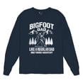 thumbnail image 5 of Bigfoot Dad Long Sleeve T-shirt More Squatchy Funny Daddy Sasquatch Dad Joke Outdoor Camping Father's Day Gift Idea, 5 of 7