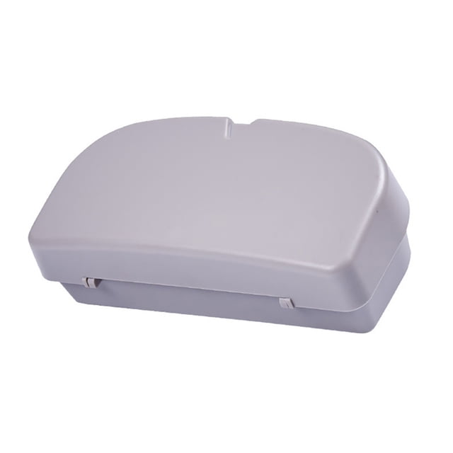 Estuche organizador para gafas de sol de coche, caja de almacenamiento para gafas, bolsillos para parasol, accesorios para coche