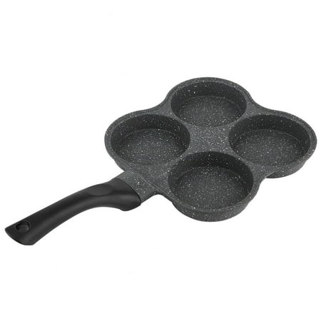 

Non-Stick Frying Pan 4-Hole Non Stick Pancake Pan Fried Egg Cooker Egg Frying Pan Aluminum For Fried Eggs Pancakes