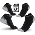 thumbnail image 3 of Compression Running Socks for Men & Women - Best Low Cut No Show Athletic Socks for Stamina Circulation & Recovery, 3 of 5