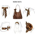thumbnail image 7 of Suede Leopard Tote Bags for Women  Print Purse Suede Slouchy Hobo  handbags Large Capacity Bag 2 count, 7 of 7