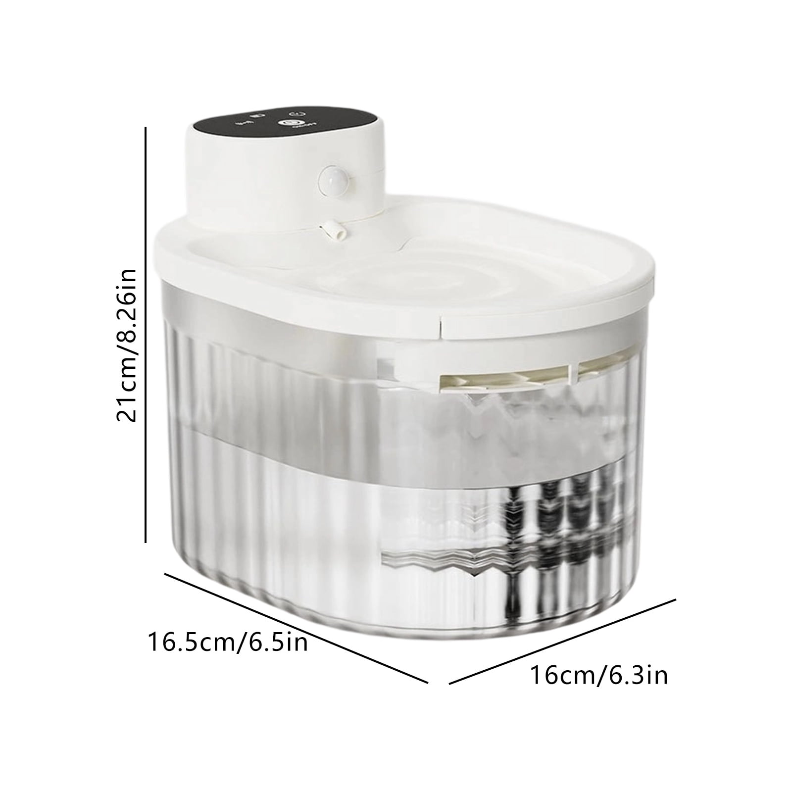 Automatic Pet Water Fountain Drinking Dispenser with Circulating for and Small Dogs Multiple