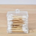 thumbnail image 5 of Transparent Dustproof Storage Box for Cotton Swabs and Toothpicks, Multi-Purpose Visible Organizer Container, 5 of 5