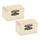 thumbnail image 2 of 2 cajas de madera sin terminar para guardar joyas, regalos y Navidad. Estilo B, 2 of 7
