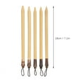 thumbnail image 2 of 5Pcs Dip Pen Handcrafted Manga Calligraphy Vintage Bamboo Drawing Painting Kit School SuppliesNatural Nib, 2 of 5