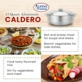 thumbnail image 6 of Aramco Alpine Gourmet Caldero, 13-Quart, Silver, 6 of 7