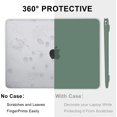 thumbnail image 4 of Compatible con MacBook Air de 13 pulgadas con funda M1, funda para MacBook Air 2021, 2020, 2019, 2018, A2337, A2179, A1932 y Touch ID., 4 of 4
