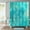 Teal, variant on Teal Fabric Shower Curtain, Abstract Blue Marble Shower Curtain for Bathroom, Modern Ombre Watercolor Ink Art Shower Curtain Set with Hooks, 72 x 72