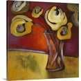thumbnail image 1 of Great BIG Canvas | "Yellow Poppies in a Vase" Canvas Wall Art - 24x24, 1 of 2