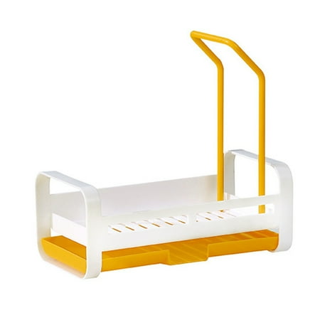 

Storage Rack Kitchen Sink Drain Washbasin Rag Drain Basket Rack Space Saving